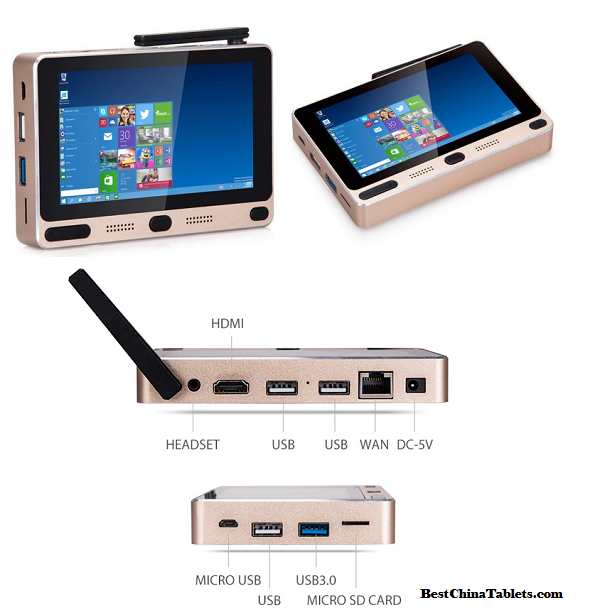 Gole1 Plus mini PC (powered by Intel Atom x5-Z8350 processor)
